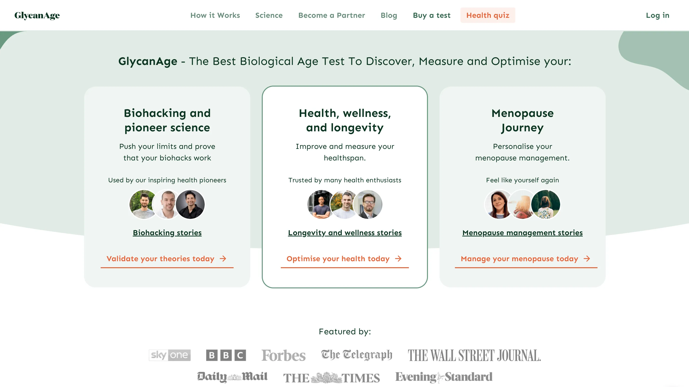 GlycanAge Homepage